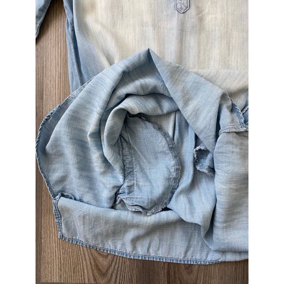 Anthropologie Cloth + Stone Women’s Denim Shirtdress - Picture 15 of 15